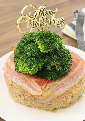 メイン料理に☆簡単ツリーミートローフ-レシピのメイン写真