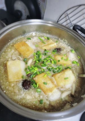 揚げ餅鍋-レシピのメイン写真