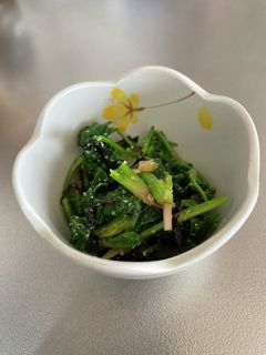 お弁当に☆味付け簡単ほうれん草の胡麻和え-レシピのメイン写真