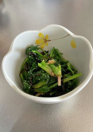 お弁当に☆味付け簡単ほうれん草の胡麻和え-レシピのメイン写真