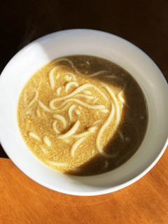 簡単卵あんカレーうどん-レシピのメイン写真