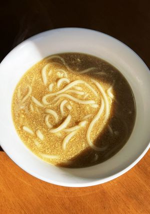 簡単卵あんカレーうどん-レシピのメイン写真