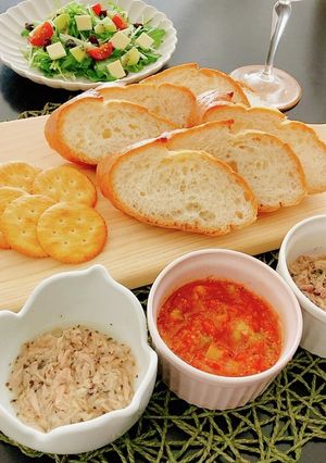 クリスマスに3種の缶詰でお手軽ディップ♪-レシピのメイン写真