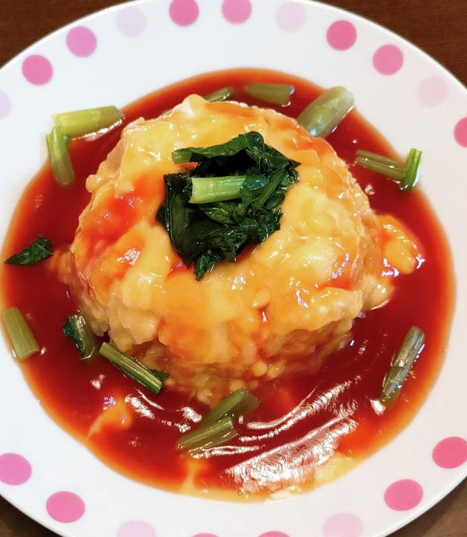 炊飯器とレンチンで！簡単天津飯-レシピのメイン写真