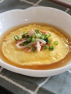 電子レンジでふわふわカニ玉-レシピのメイン写真