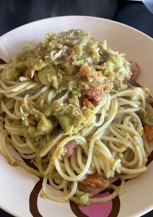 アボカドとトマトとしらすのパスタ-レシピのメイン写真