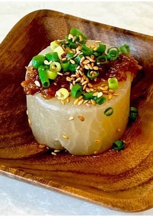 大根の梅味噌和え-レシピのメイン写真