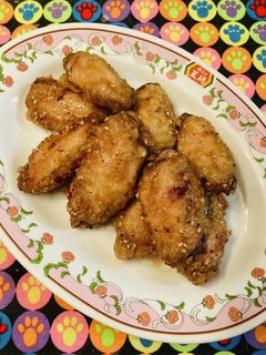 恋するおつまみ●甘辛にんにく手羽先唐揚げ-レシピのメイン写真