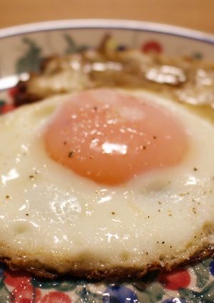 特別な日の特別な目玉焼き-レシピのメイン写真