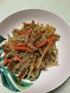 菊芋のきんぴら-レシピのメイン写真