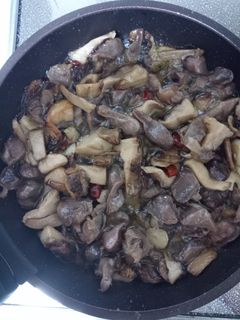 砂肝と椎茸のアヒージョ-レシピのメイン写真