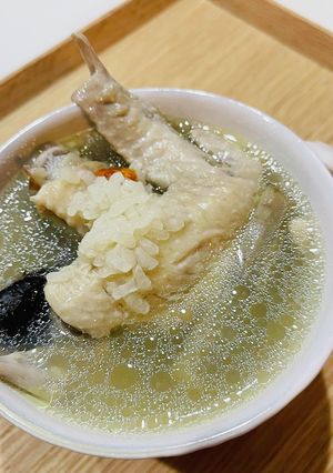 手羽先で参鶏湯★圧力鍋★手羽スープ-レシピのメイン写真