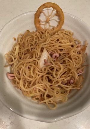 残りオイルでエスニック焼きそば-レシピのメイン写真