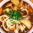 赤味噌仕立ての豚汁うどん