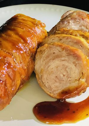 豚小間肉で簡単ぐるぐるチャーシュー-レシピのメイン写真