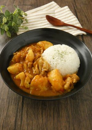 鶏肉とじゃが芋のスパイスカレー-レシピのメイン写真
