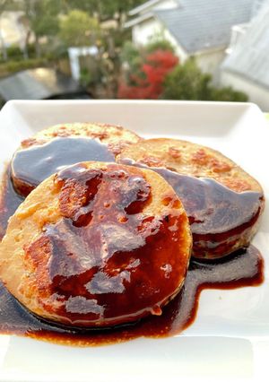 レンコン肉詰めステーキ-レシピのメイン写真