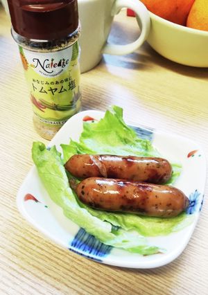 レモン&パセリウインナーに、トムヤム塩-レシピのメイン写真