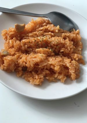 ストウブdeあたしンちのチキンライス-レシピのメイン写真