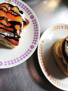 バナナ入りホットケーキ-レシピのメイン写真