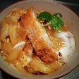 豚カツ&カツ丼!w❨(@≧↺≦))❩wノ