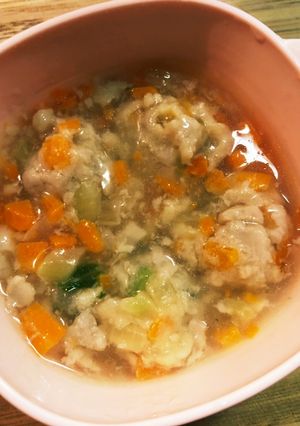 離乳食後期・完了期〜まぐろつみれ〜-レシピのメイン写真