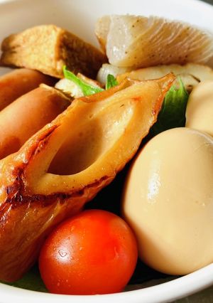 【お弁当】残りの…焼きおでん海苔弁当-レシピのメイン写真
