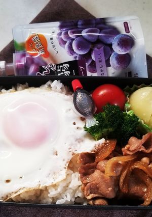 生姜焼き弁当(12.10)-レシピのメイン写真