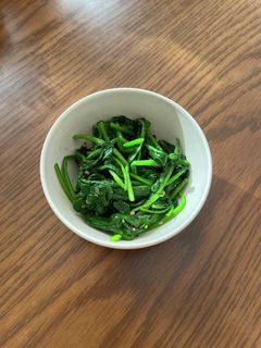 醤油麹で!ほうれん草のおひたし-レシピのメイン写真