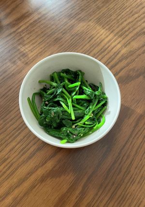 醤油麹で！ほうれん草のおひたし-レシピのメイン写真