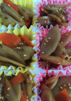 お弁当保存キンピラ-レシピのメイン写真