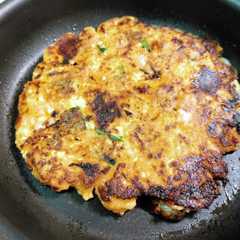 รูปของ 豆腐で作る◎キムチーズチヂミ◎ヘルシー