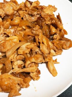 簡単!すぐ出来る!豚のしょうが焼き-レシピのメイン写真