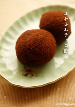 ♡簡単ふわふわチョコ餅♡-レシピのメイン写真