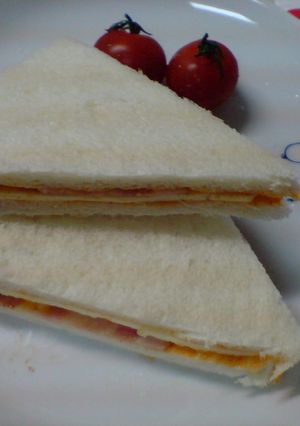 簡単♪コチュマヨサンドイッチ-レシピのメイン写真