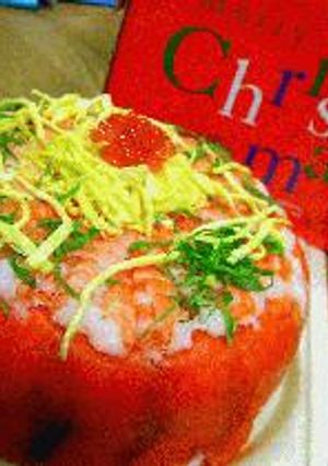 はなびし草の簡単！豪華！お寿司のケーキ-レシピのメイン写真