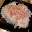 山芋と大根とかにのサラダ