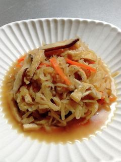 切干大根の煮物-レシピのメイン写真
