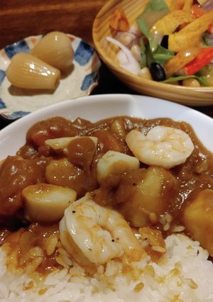 エビとホタテのカレー-レシピのメイン写真