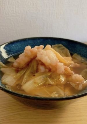 炊飯器で！キャベツ消費もつ鍋-レシピのメイン写真