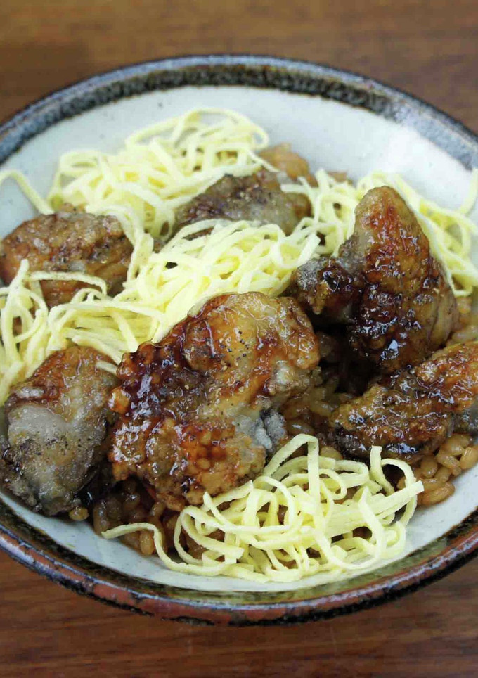 牡蠣の蒲焼風丼-レシピのメイン写真