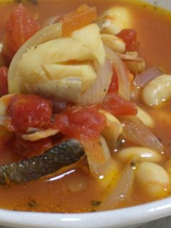 たらと大豆水煮のトマトスープ-レシピのメイン写真