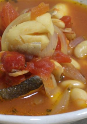 たらと大豆水煮のトマトスープ-レシピのメイン写真