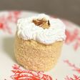 大豆粉の蒸しケーキ