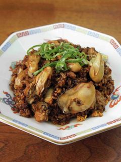 牡蠣のチャーハン-レシピのメイン写真