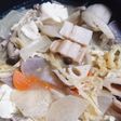 私の豚汁は野菜たっぷり豚汁です♪♪♪