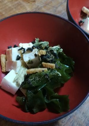 味噌汁の具！今日はこれ-レシピのメイン写真