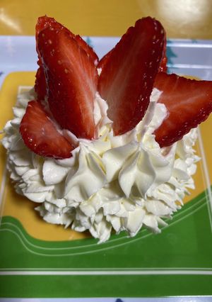 簡単食パンクリスマスケーキ!-レシピのメイン写真