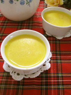 チーズかぼちゃプリン♡-レシピのメイン写真