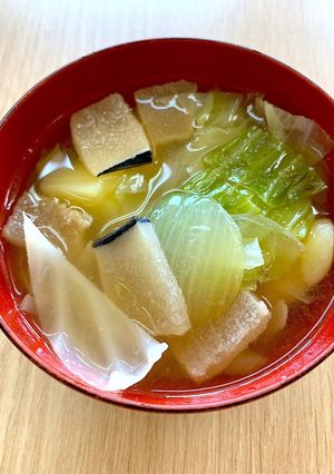クジラ汁-レシピのメイン写真